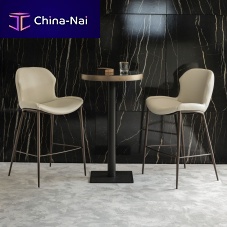 Contemporary bar chair RACHELindoorfabricleather