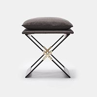 Contemporary stool MARXsteel baseupholsteredcushion