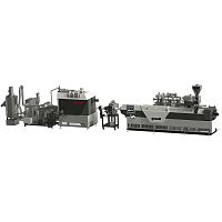 PET recycling line waterfor bottlesreactor