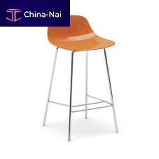 Contemporary stool PURE LOOP MINIpolypropylenechrome steel base