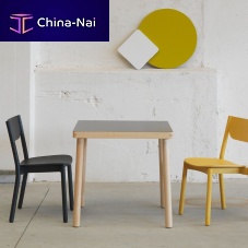 Contemporary table Nicoashplywoodwooden base