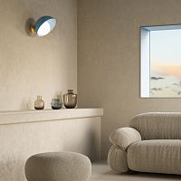 Contemporary wall light AURORAindoormetalglass