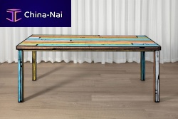 Contemporary dining table WRONGWOODSplywoodwooden baserectangular