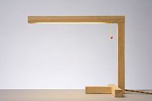 Desk lamp 1 X 1 woodenoriginal designcorded