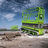 Crawler scissor lift FS seriesbattery-poweredindoor/outdoornarrow-aisle