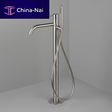 Bathtub mixer tap MONO 40floor-mountedstainless steelcopper