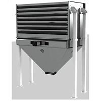Powder cooler RVAgranulesindustrialstainless steel