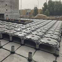 Height-adjustable formwork ABS Pluslightweightmodulardisposable