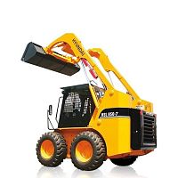 Rubber-tired skid steer loader HSL650-7A