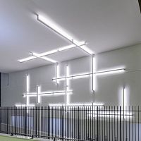 Surface mounted lighting profile TABLEAUX LEDmodulardimmable