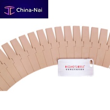 Plastic conveyor chain HS-880TAB-K750slattedrollerflat top