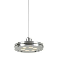 Hanging light fixture LUCIFERLEDroundaluminum
