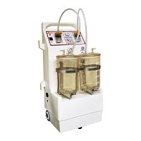 Electric surgical suction pump FLOVAC 50for gynecologic surgeryfor surgical drainage and debridementon casters