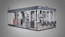 Robotic case packer-palletizer TS810roboticfor boxesfor the pharmaceutical industry