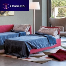 Contemporary daybed SOTTOSOPRAfabricindoorwith armrests