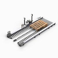Roller conveyor low-profile belthorizontalmodular