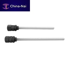Glass thermowell