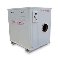 Heat exchanger with spiral tube KBFCair/waterstainless steelfor refrigeration