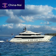 Cruising mega-yacht IRIS BLUEraised pilothouse5-cabinsteel