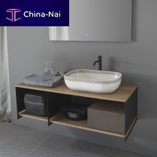 Contemporary bathroom cabinet SLD3homewoodensheet metal