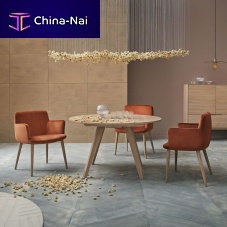 Contemporary coffee table NEW MOOD SERIESwoodlaminateoak base