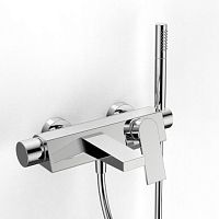 Bathtub mixer tap 3600 EVP-060wall-mountedchromed metalbathroom