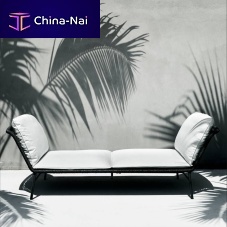 Contemporary daybed DAYDREAMfabricleatherfabric