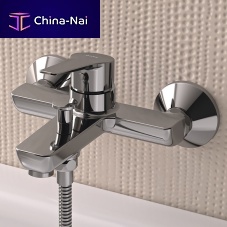 Shower mixer tap SAfor bathtubwall-mountedmetal