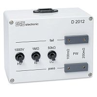 Simulation testing device D 2012insulationleakage currentmanual