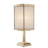 Table lamp KARREE GOLDpolished brassArt Decocorded