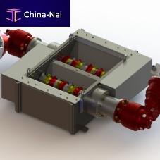 Double-shaft shredder SFH-400 EPEchipmetal