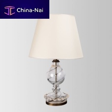Traditional lampshade GRETAfabricMurano glassblown glass
