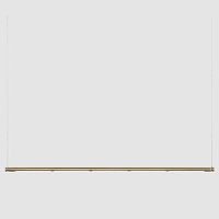 Pendant lamp ONELINEsteelstainless steelbrushed brass