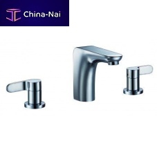 Double-handle washbasin mixer tap DIVA103countertopmetalbathroom