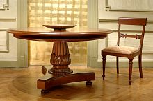 Traditional dining table 700Zwoodenroundhome