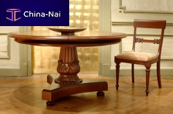 Traditional dining table 700Zwoodenroundhome