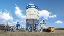 Pneumatic feeding system cement