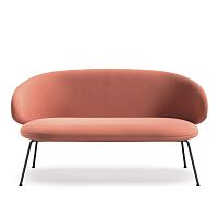 Contemporary sofa Belle SOfabricleathergray
