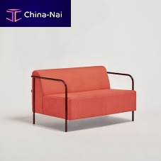 Contemporary sofa BRIDGEfabricgraybrown