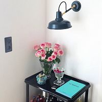 Industrial style wall light PELICAN SHORTindooraluminumround