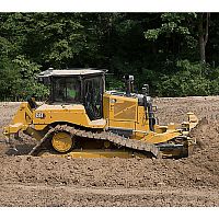Crawler bulldozer D6for construction