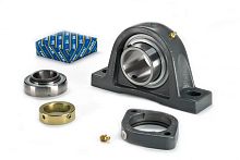 Cast iron bearing unit steelhousedfor agricultural applications