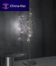 Floor-standing lamp DOODLEmetaloriginal designcorded