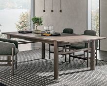 Contemporary dining table Biteoakwooden baserectangular