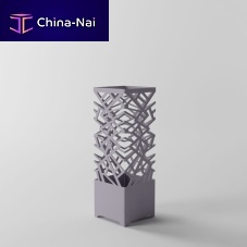Stainless steel candle holder commercial