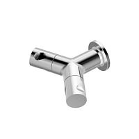 Double-handle shower mixer tap 6875-J3 SERIESbuilt-inchromed metalbathroom