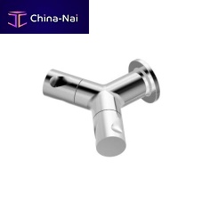 Double-handle shower mixer tap 6875-J3 SERIESbuilt-inchromed metalbathroom