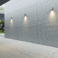 Contemporary wall light CL 31outdoorplasticround