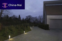 Garden bollard light GIRDER QT-DEcontemporarymetalhalogen