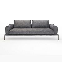Modular sofa NOAHsemicircularcontemporaryfabric